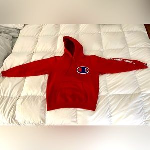 BAPE X CHAMPION Men's Hoodie Authentic
Size Medium RUNS SMALL see measurements